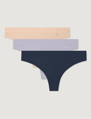 Women's Cool Cotton Thong (3-Pack)