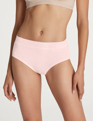 Women's Second Skin High Rise Brief, Lace Waist