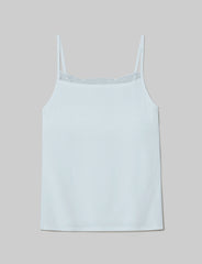 Women's Second Skin Luxe Rib Lace Cami