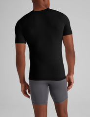 Second Skin Crew Neck Stay-Tucked Undershirt (3-Pack)