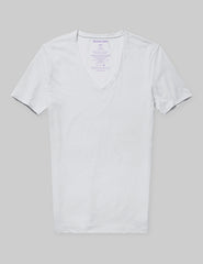 Cool Cotton Deep V-Neck Stay-Tucked Undershirt