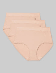 Women's Cool Cotton High Rise Brief (3-Pack)
