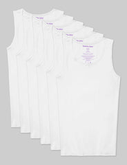 Cool Cotton Tank Stay-Tucked Undershirt (6-Pack)