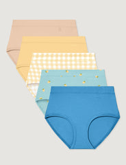 Women's Cool Cotton High Rise Brief (5-Pack)