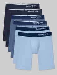 Cool Cotton Boxer Brief 8" (6-Pack)