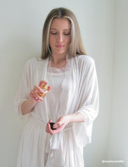 Women's Second Skin Luxe Rib Lace Robe
