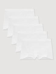Women's Cotton Pointelle High Rise Boyshort (5-Pack)