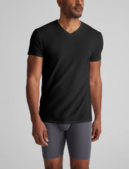 Cool Cotton High V-Neck Modern Fit Undershirt (3-Pack)