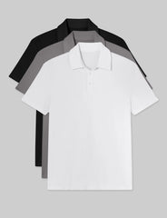 Premium Pique Polo (3-Pack)