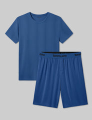 Second Skin Luxe Rib Sleep Tee & Short Set