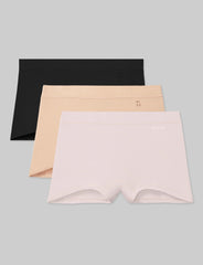 Women's Cool Cotton Boyshort (3-Pack)