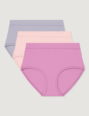 Women's Cool Cotton High Rise Brief (3-Pack)
