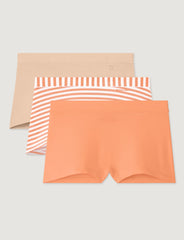 Women's Second Skin Boyshort (3-Pack)