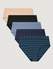Women's Second Skin High Rise Brief (5-Pack)
