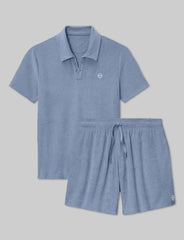 Towel Terry Polo & Short Set