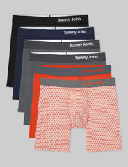 Cool Cotton Mid-Length Boxer Brief 6" (6-Pack)