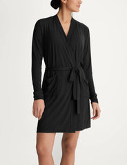 Women's Second Skin Sleep Tee, Pant & Robe Set