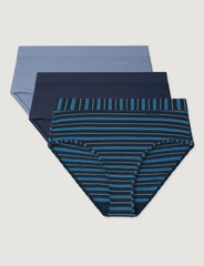 Women's Second Skin High Rise Brief (3-Pack)