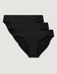 Women's Cotton Pointelle Bikini (3-Pack)