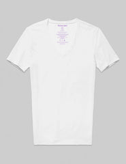 Cool Cotton Deep V-Neck Stay-Tucked Undershirt