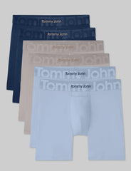 Customized Flex Mid-Length Boxer Brief 6" (6-Pack)