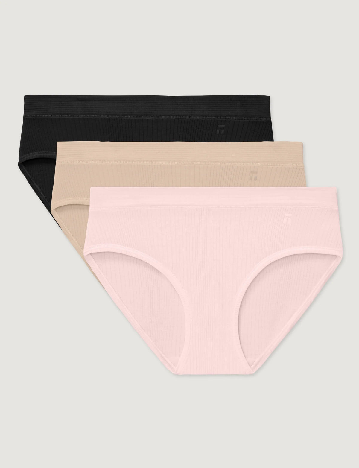 Women's Second Skin Luxe Rib Brief (3-Pack)