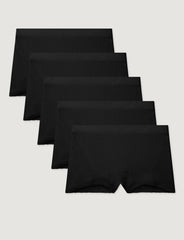 Women's Cotton Pointelle High Rise Boyshort (5-Pack)