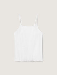 Women's Cotton Pointelle Rib Camisole