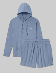 Towel Terry Hoodie & Short Set