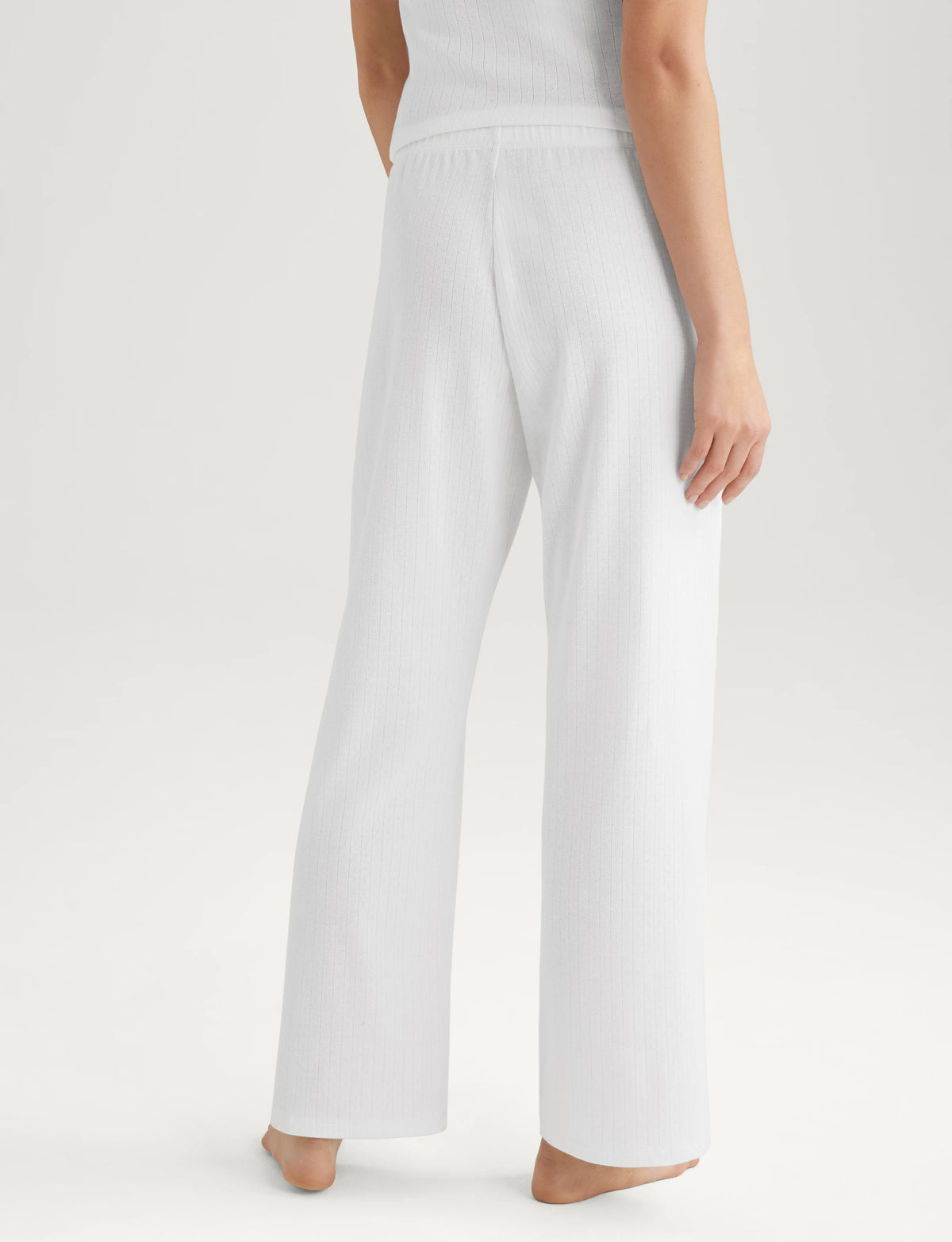 Women's Cotton Pointelle Rib Pant