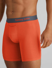 Cool Cotton Mid-Length Boxer Brief 6"