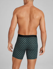 Cool Cotton Mid-Length Boxer Brief 6"