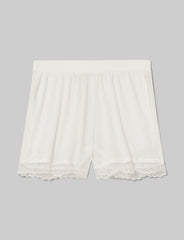 Women's Second Skin Luxe Rib Lace Short