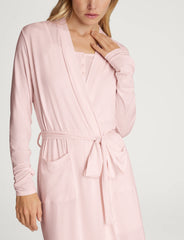 Women's Second Skin Robe, Luxe Rib Cami & Short Set