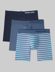 Cool Cotton Mid-Length Boxer Brief 6" (3-Pack)