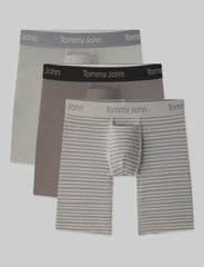 Second Skin Boxer Brief 8" (3-Pack)