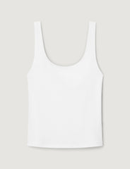 Women's Cotton Pointelle Rib Tank