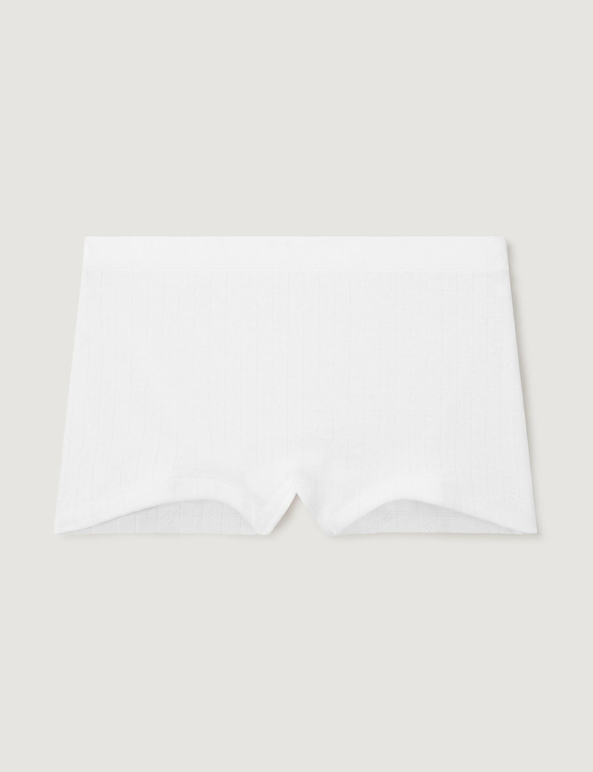 Women's Cotton Pointelle High Rise Boyshort
