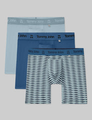 Air Mid-Length Boxer Brief 6" (3-Pack)