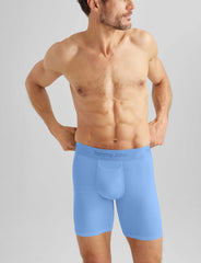 Second Skin Luxe Rib Mid-Length Boxer Brief 6"