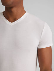 Second Skin High V-Neck Modern Fit Undershirt (6-Pack)