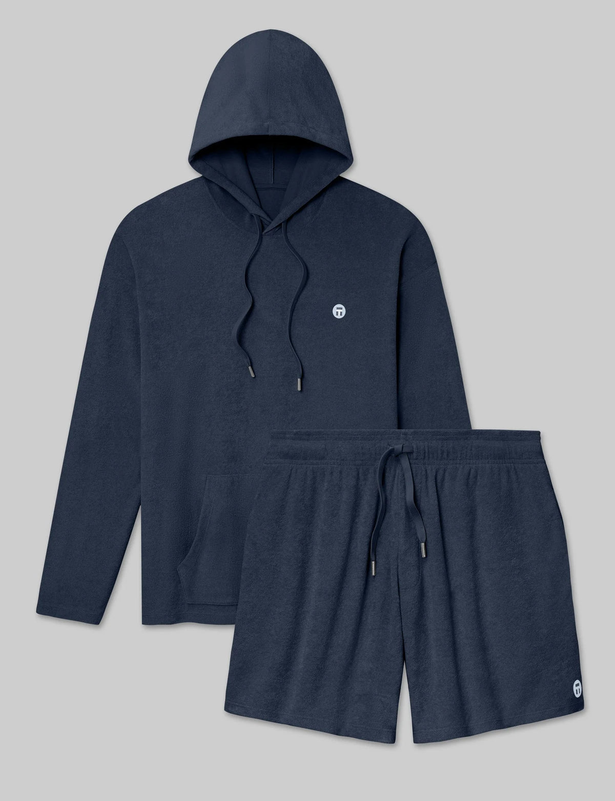 Towel Terry Hoodie & Short Set