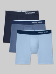 Cool Cotton Mid-Length Boxer Brief 6" (3-Pack)